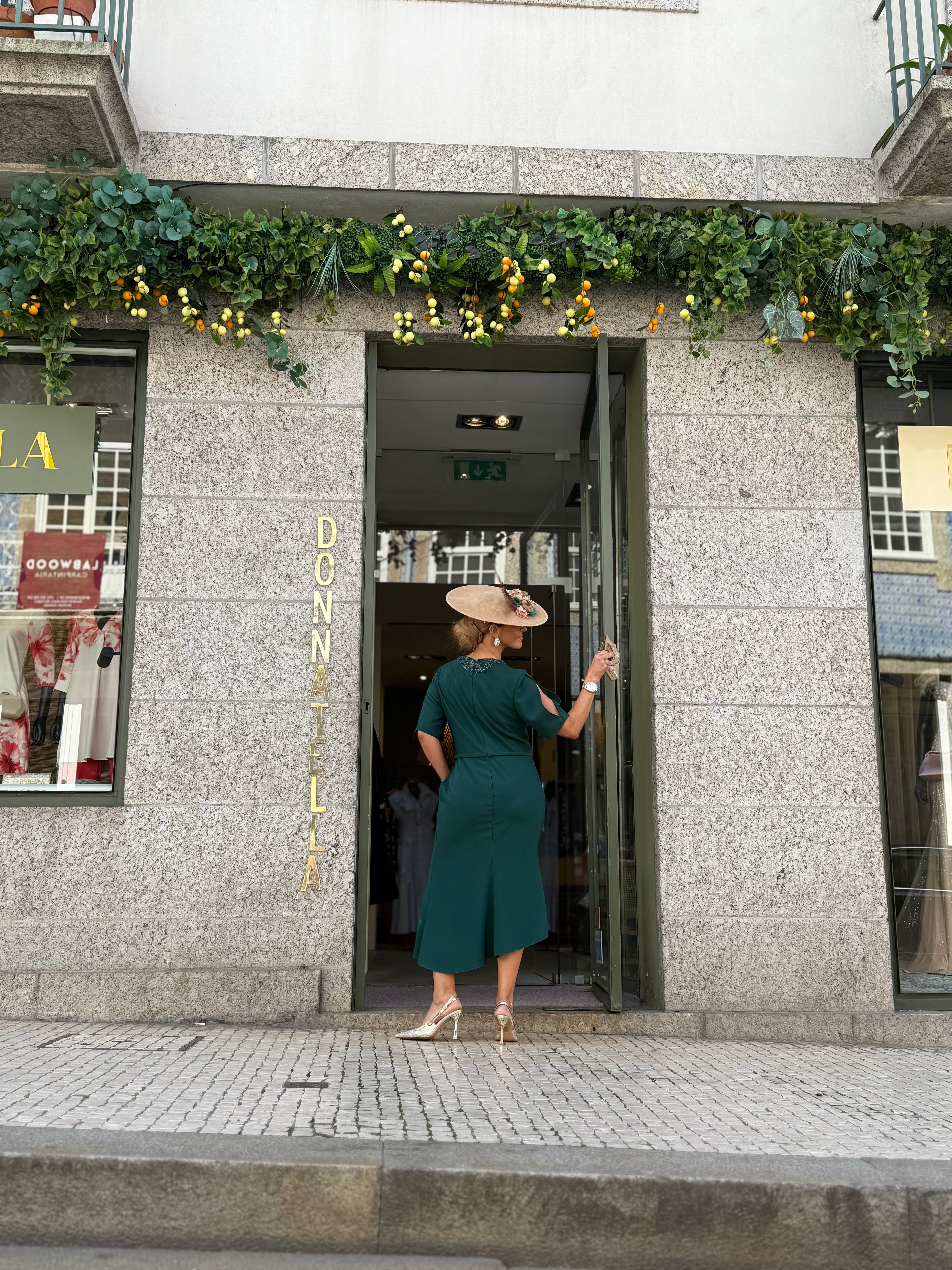 VESTIDO MIDI VERDE