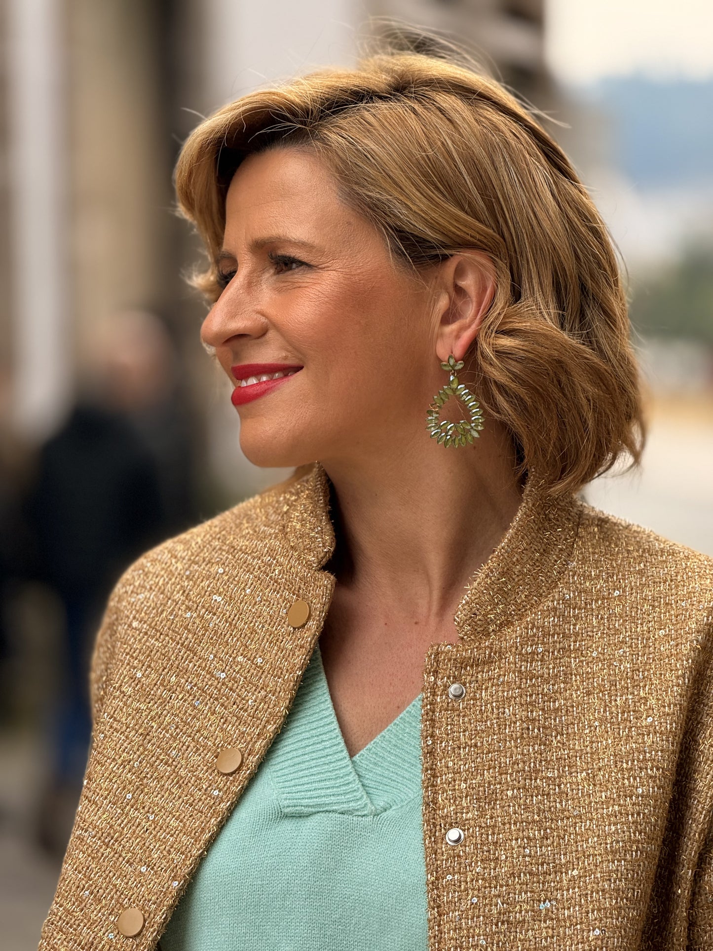 Bomber dourado