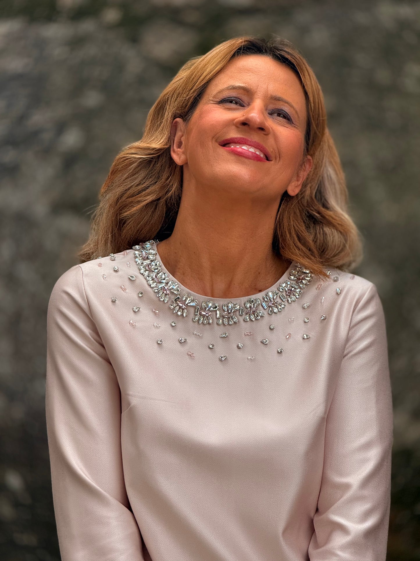 Vestido com brilho
