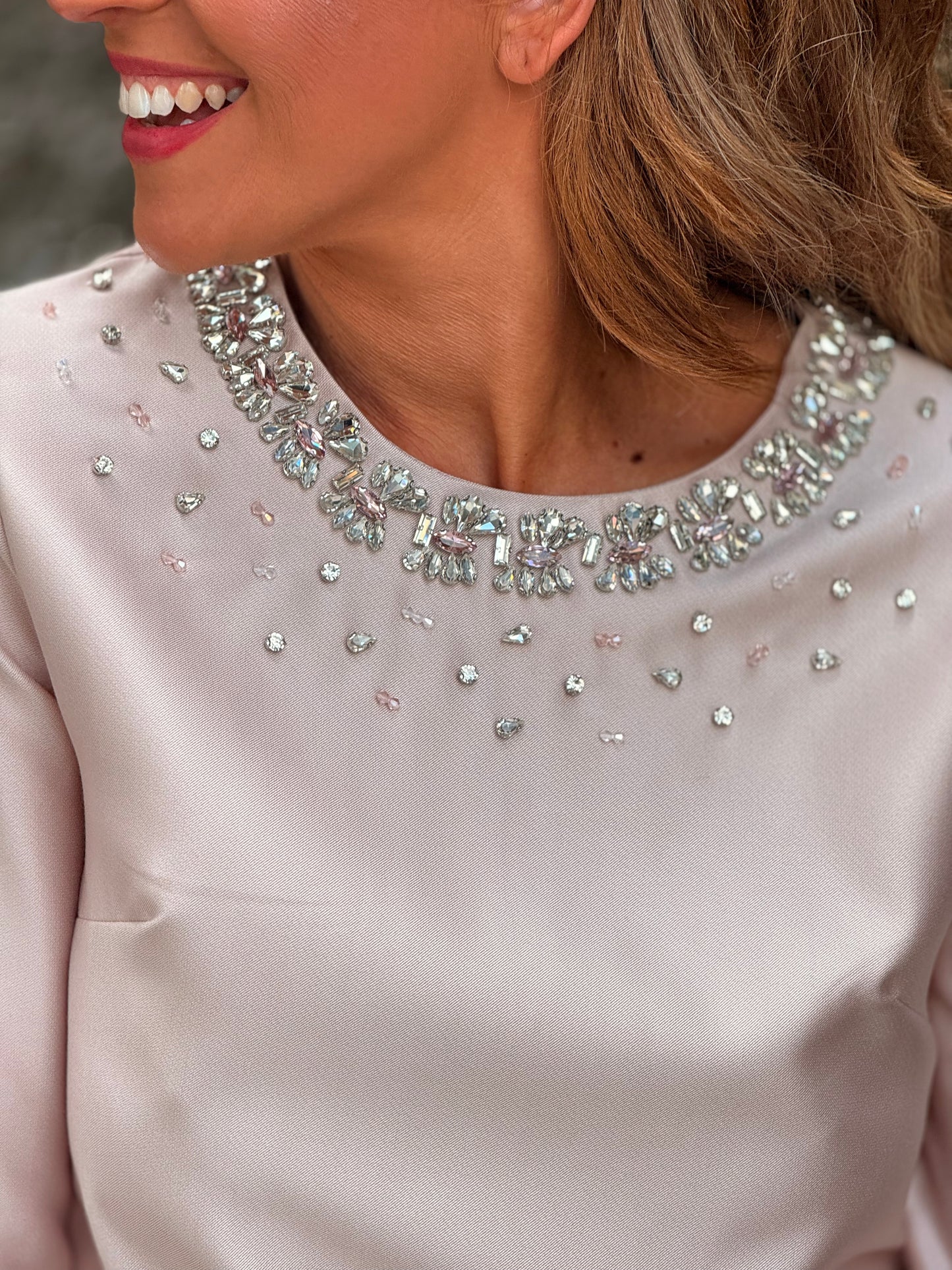 Vestido com brilho