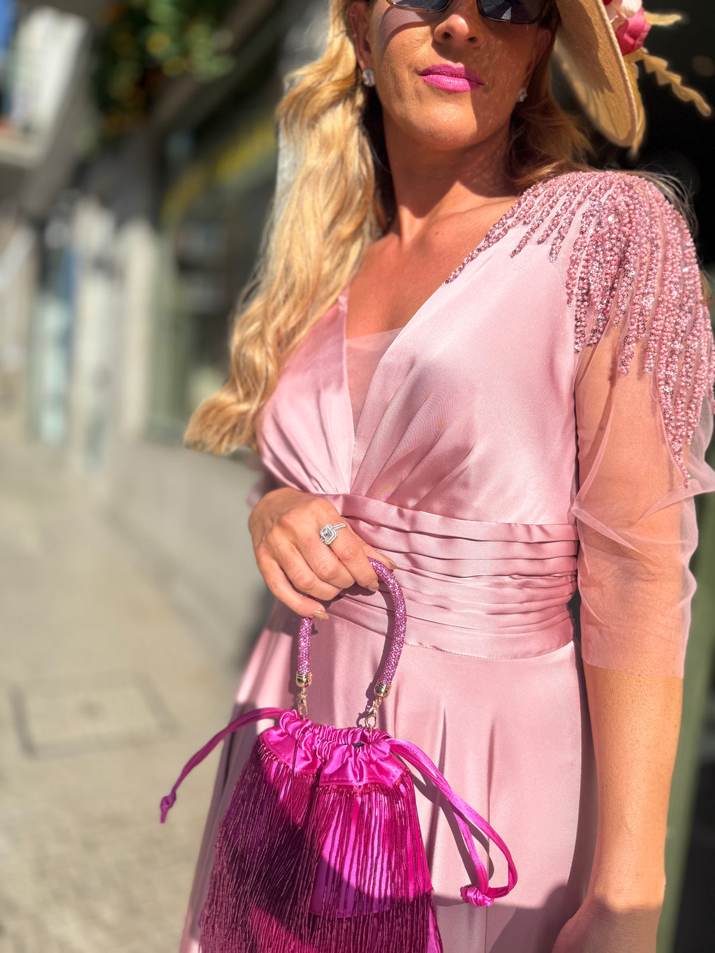 VESTIDO ROSA NUDE