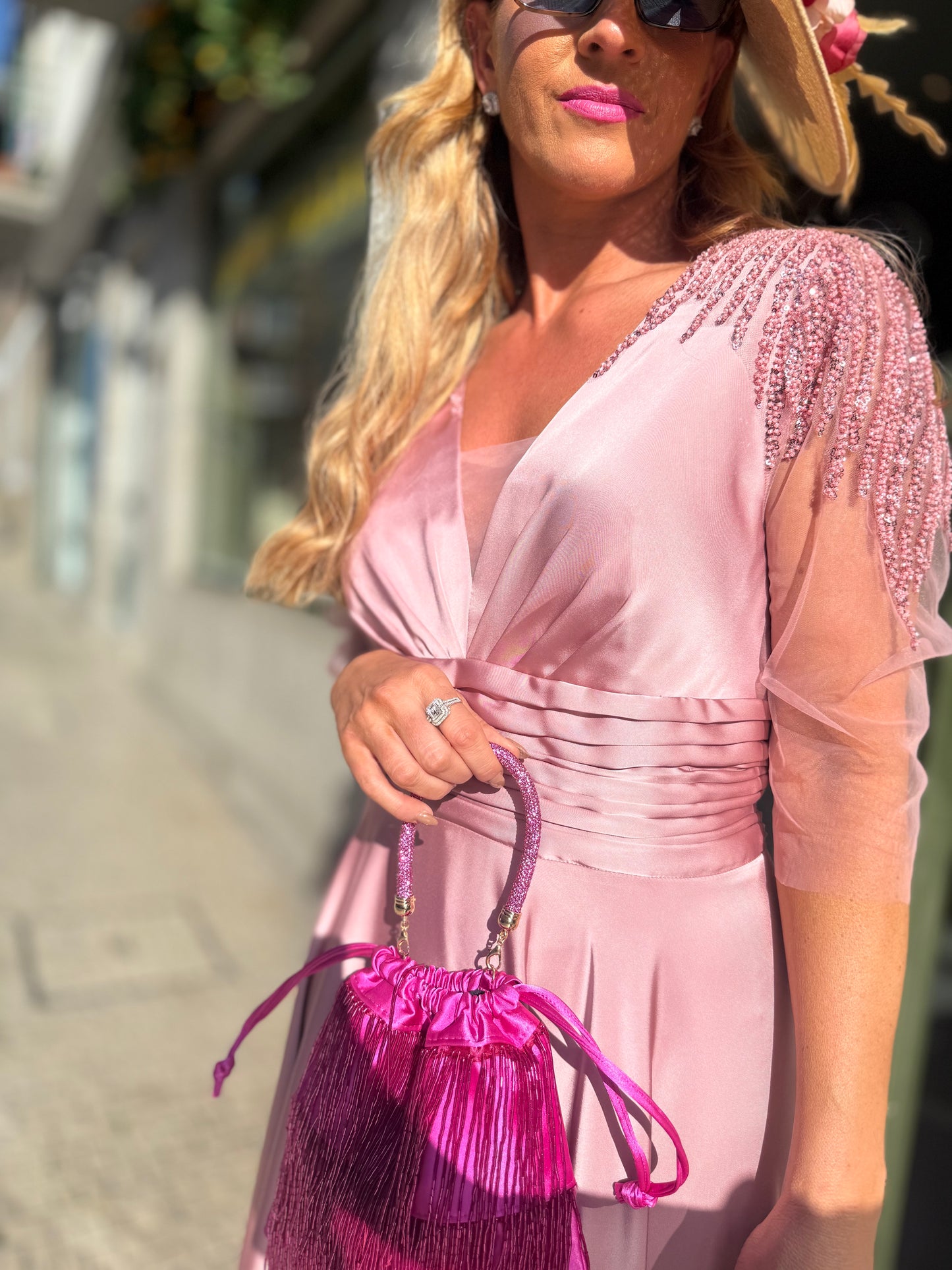 VESTIDO ROSA NUDE