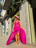 VESTIDO ROSA