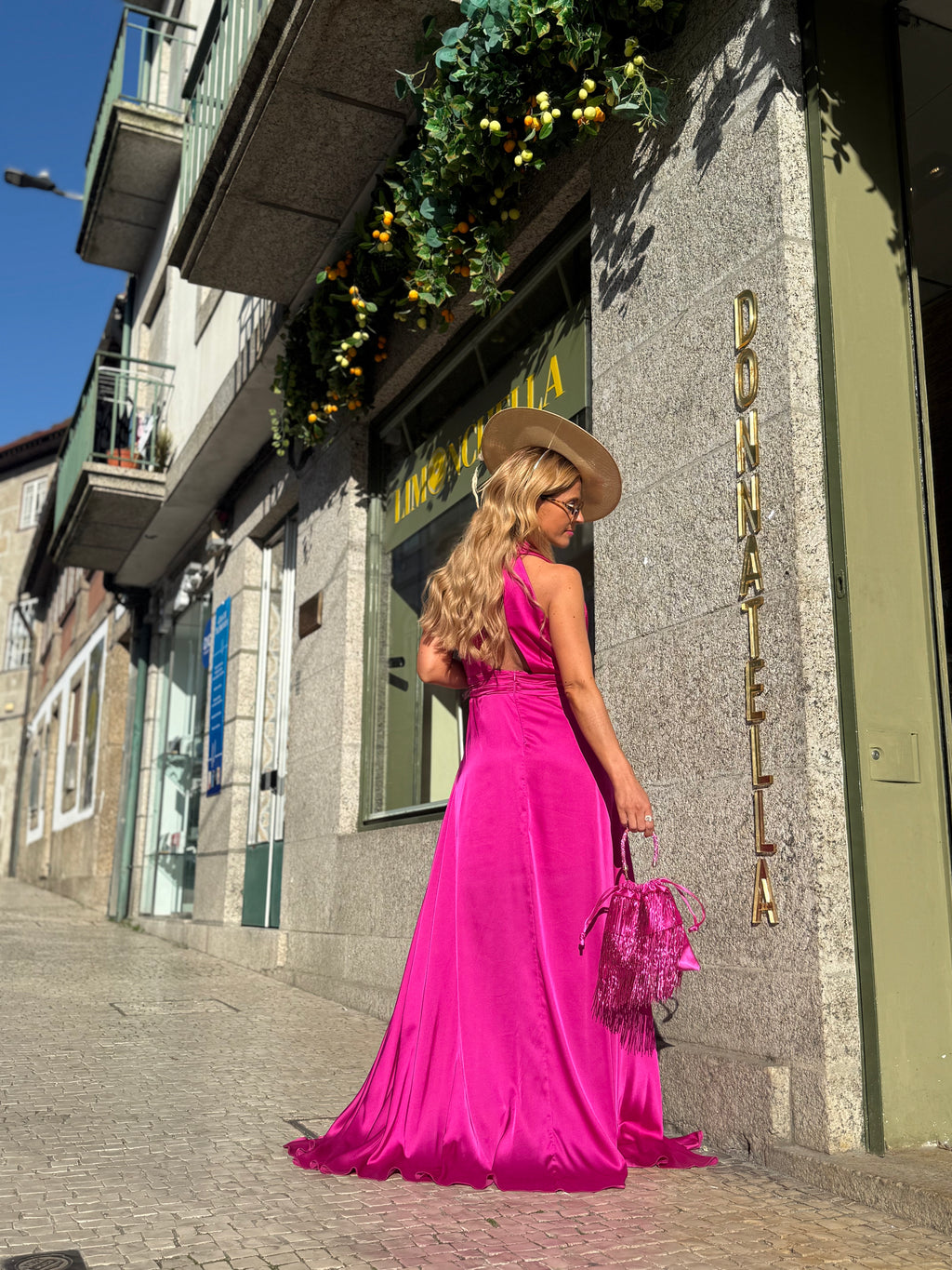 VESTIDO ROSA