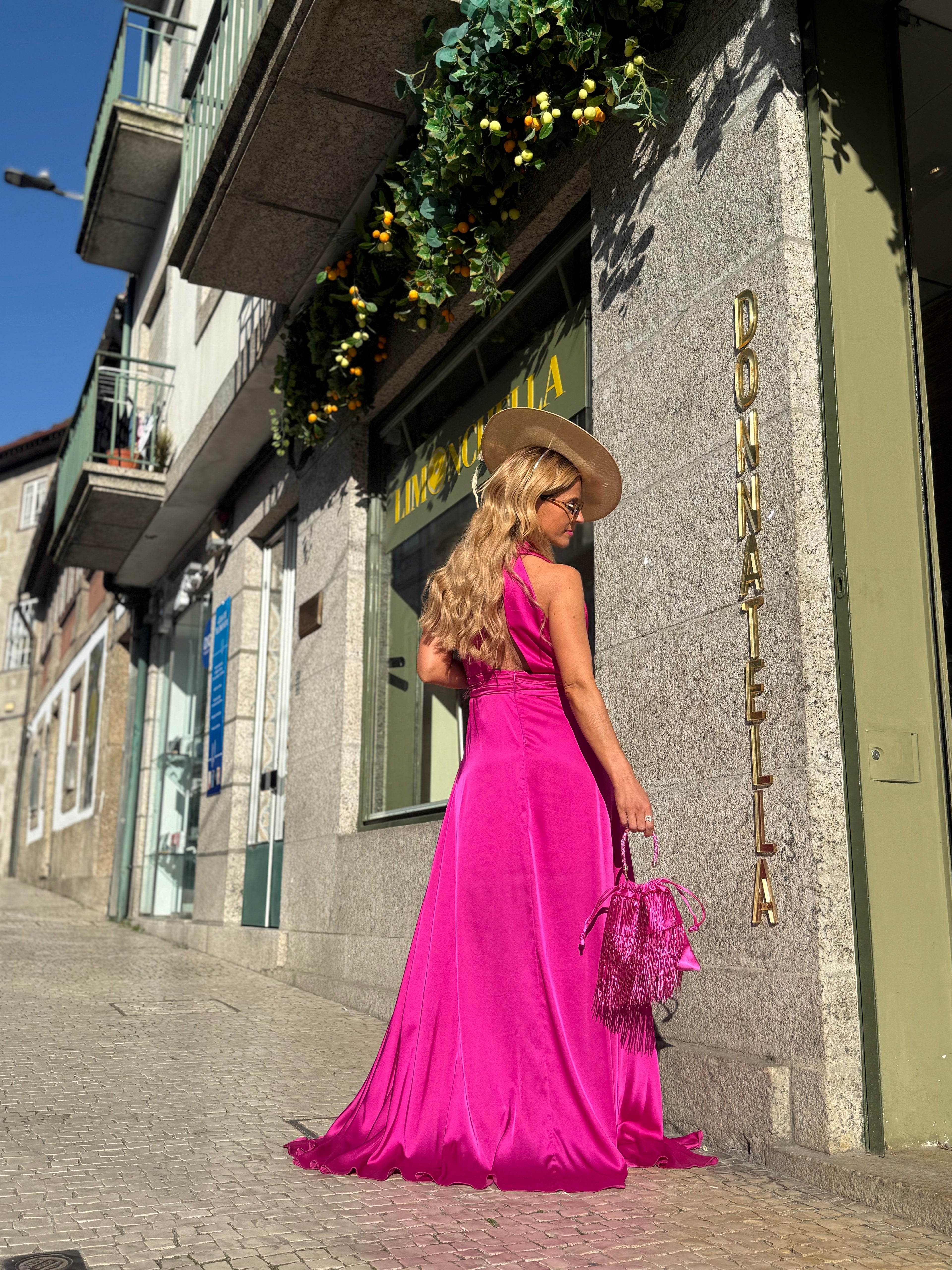 VESTIDO ROSA