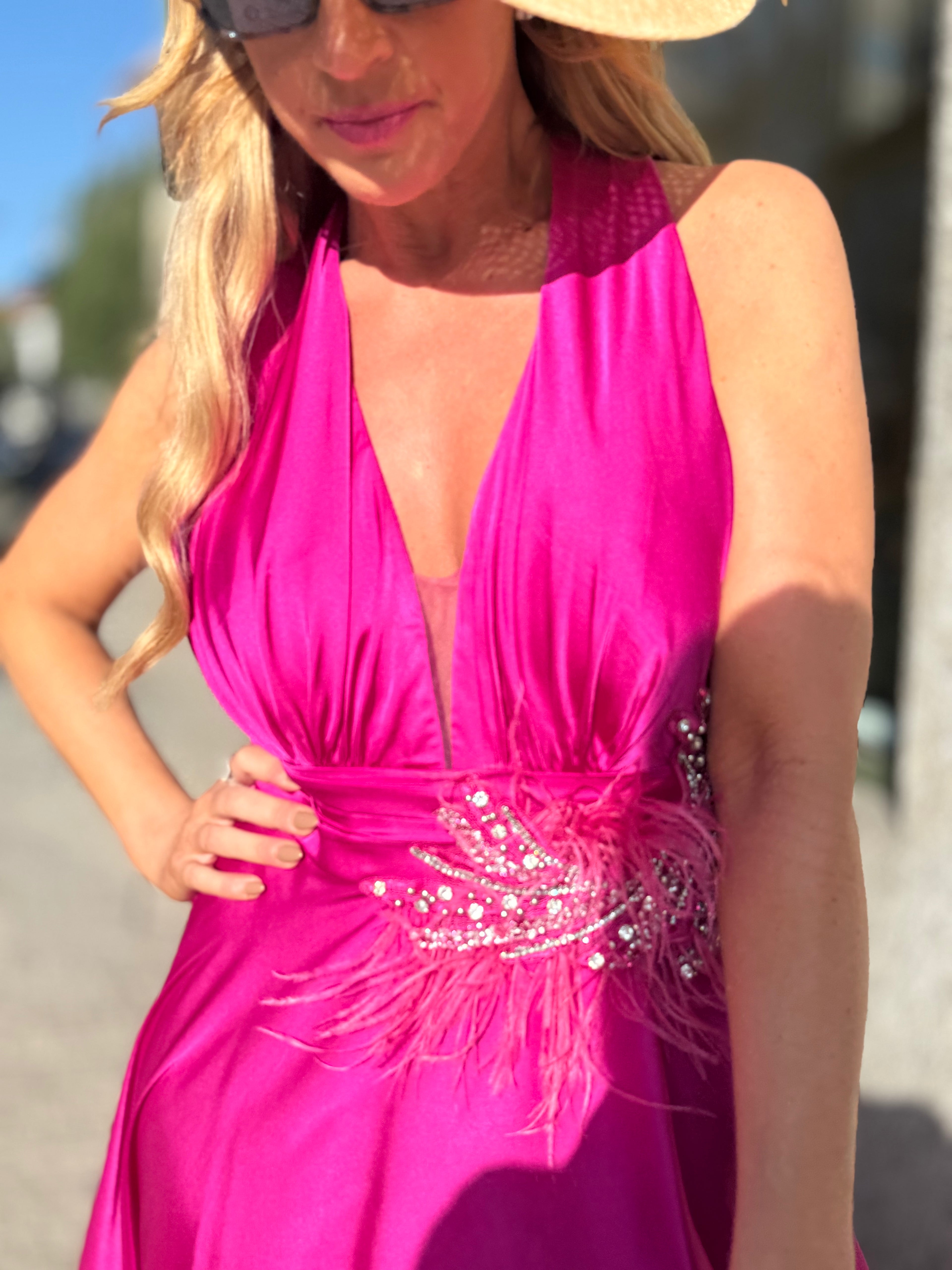 VESTIDO ROSA