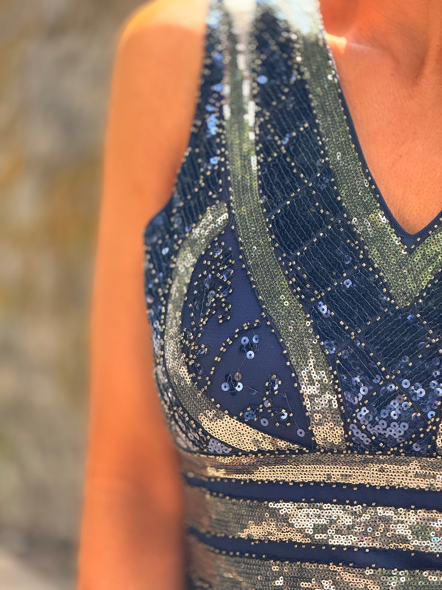 Vestido lantejoulas