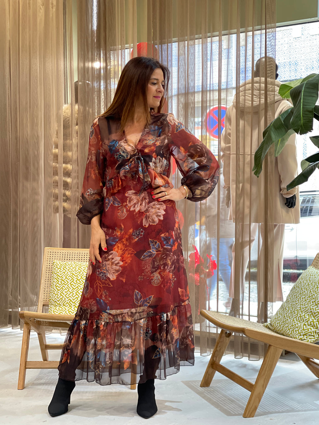 VESTIDO ESTAMPADO