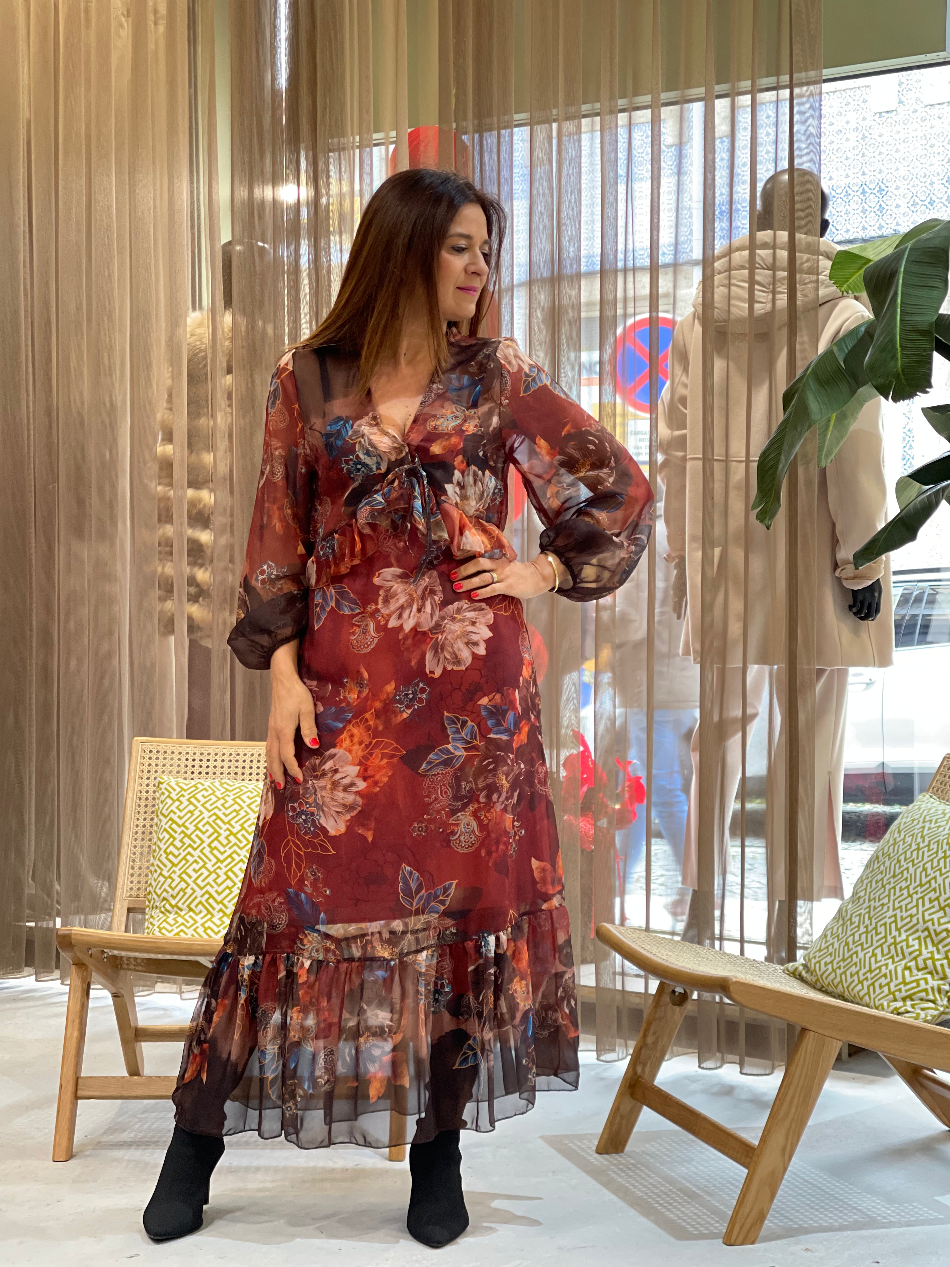 VESTIDO ESTAMPADO