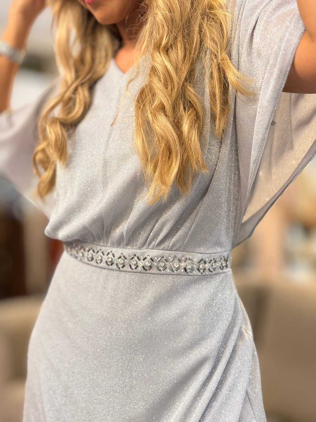VESTIDO PRATA