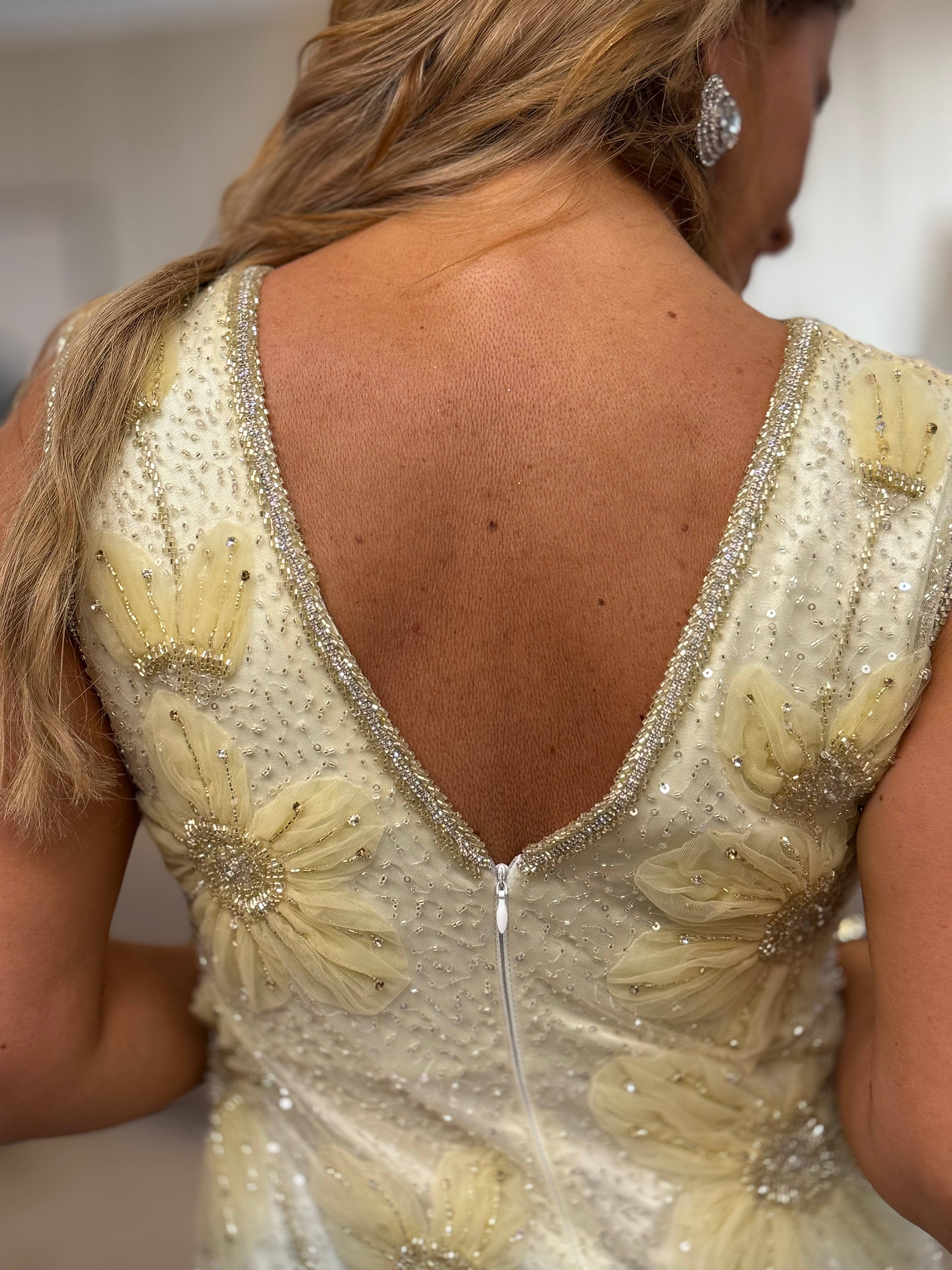 VESTIDO AMARELO SEREIA