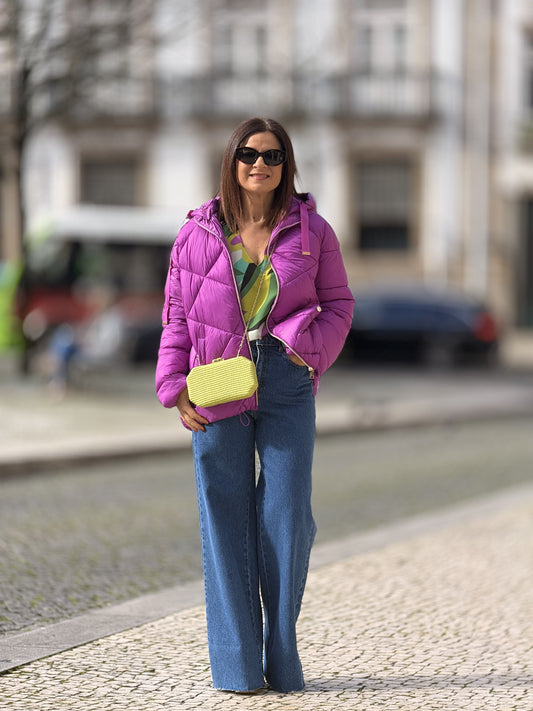 Calça de ganga