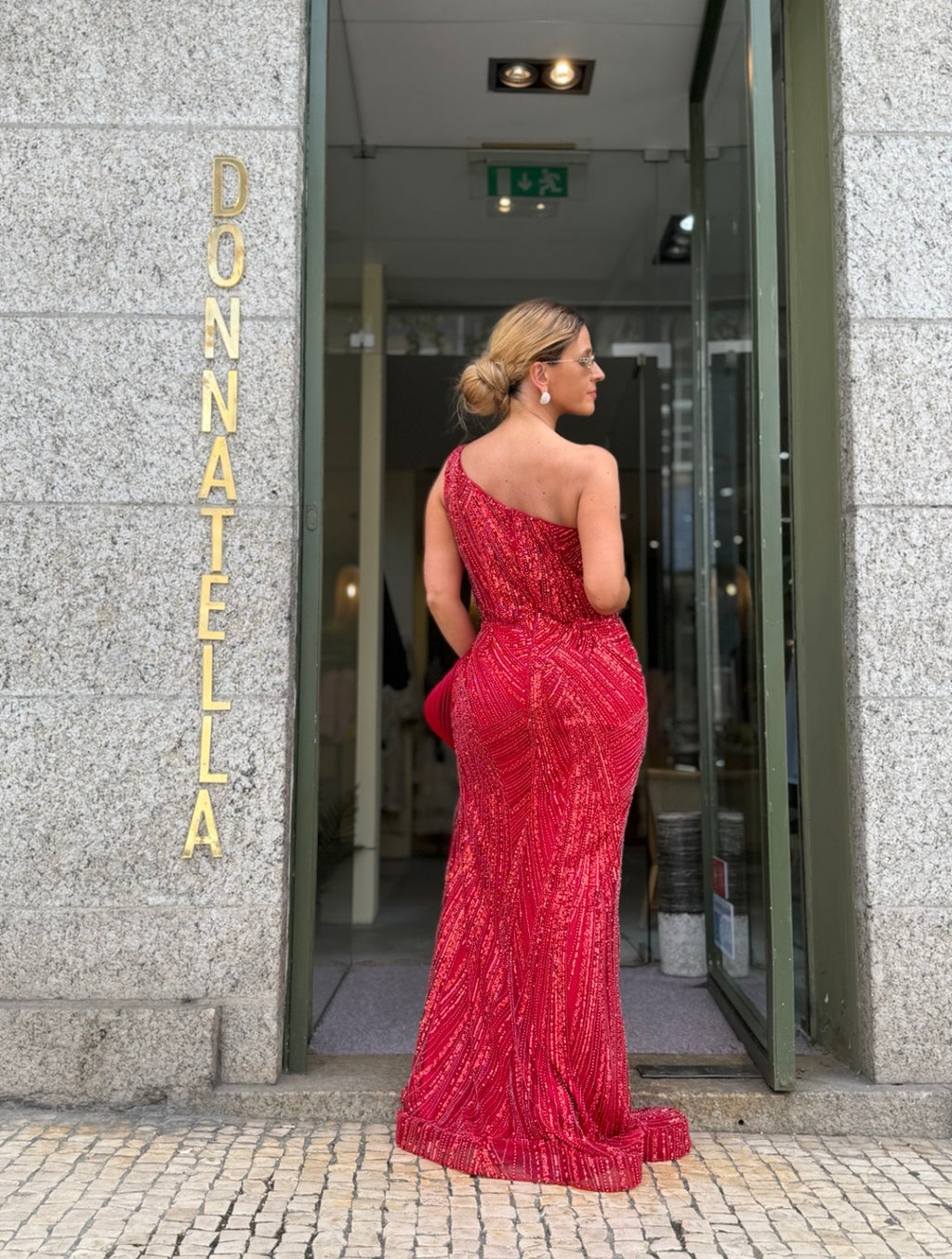 VESTIDO VERMELHO LONGO