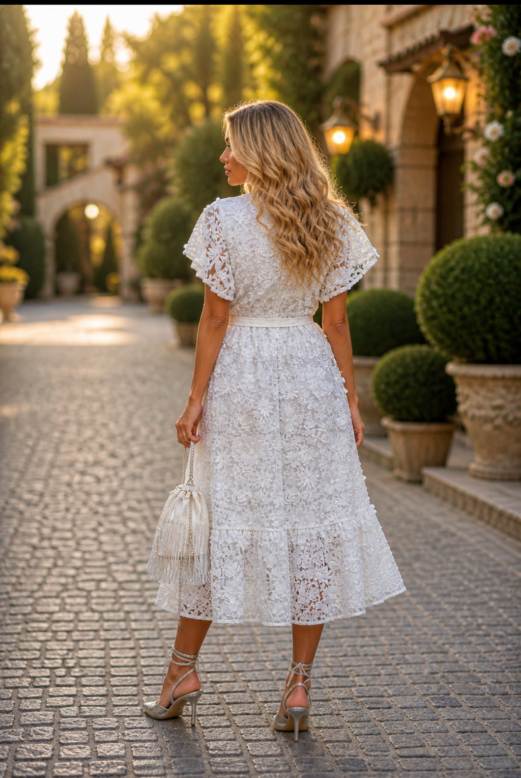 VESTIDO BRANCO RENDADO
