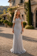 VESTIDO PRATADO LANTEJOULAS