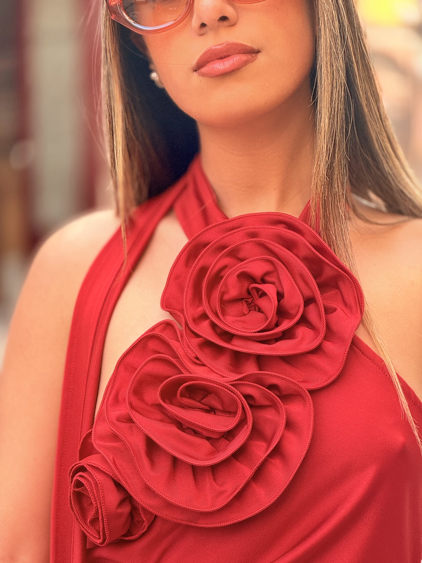 Vestido das rosas