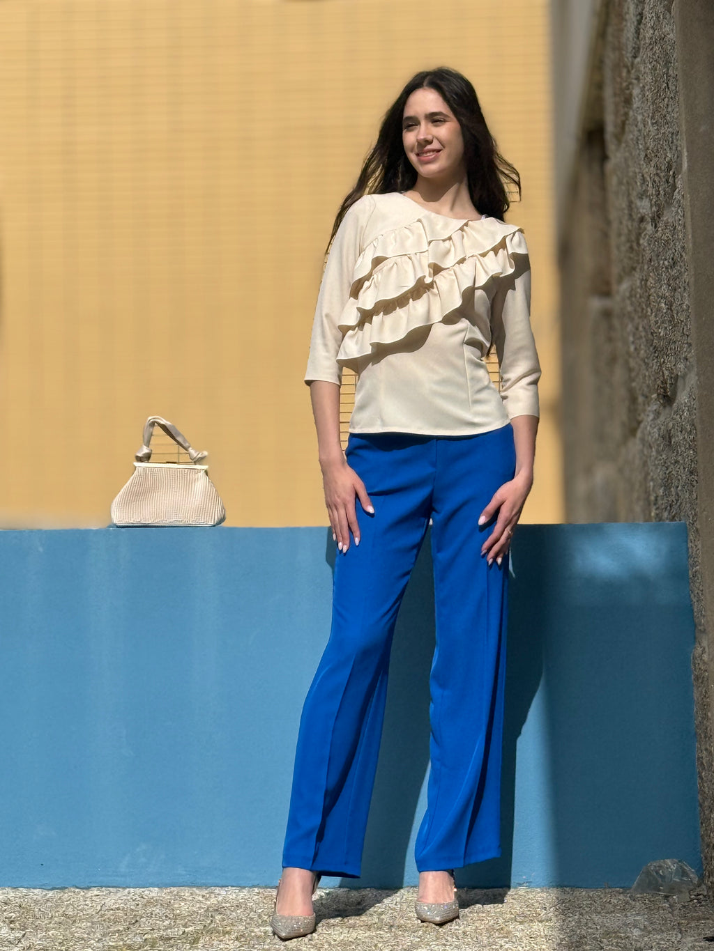 CALÇA AZUL
