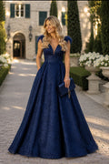 VESTIDO AZUL BALÃO
