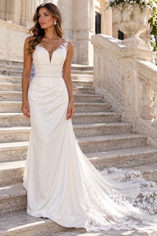 VESTIDO DE NOIVA CORTE SEREIA
