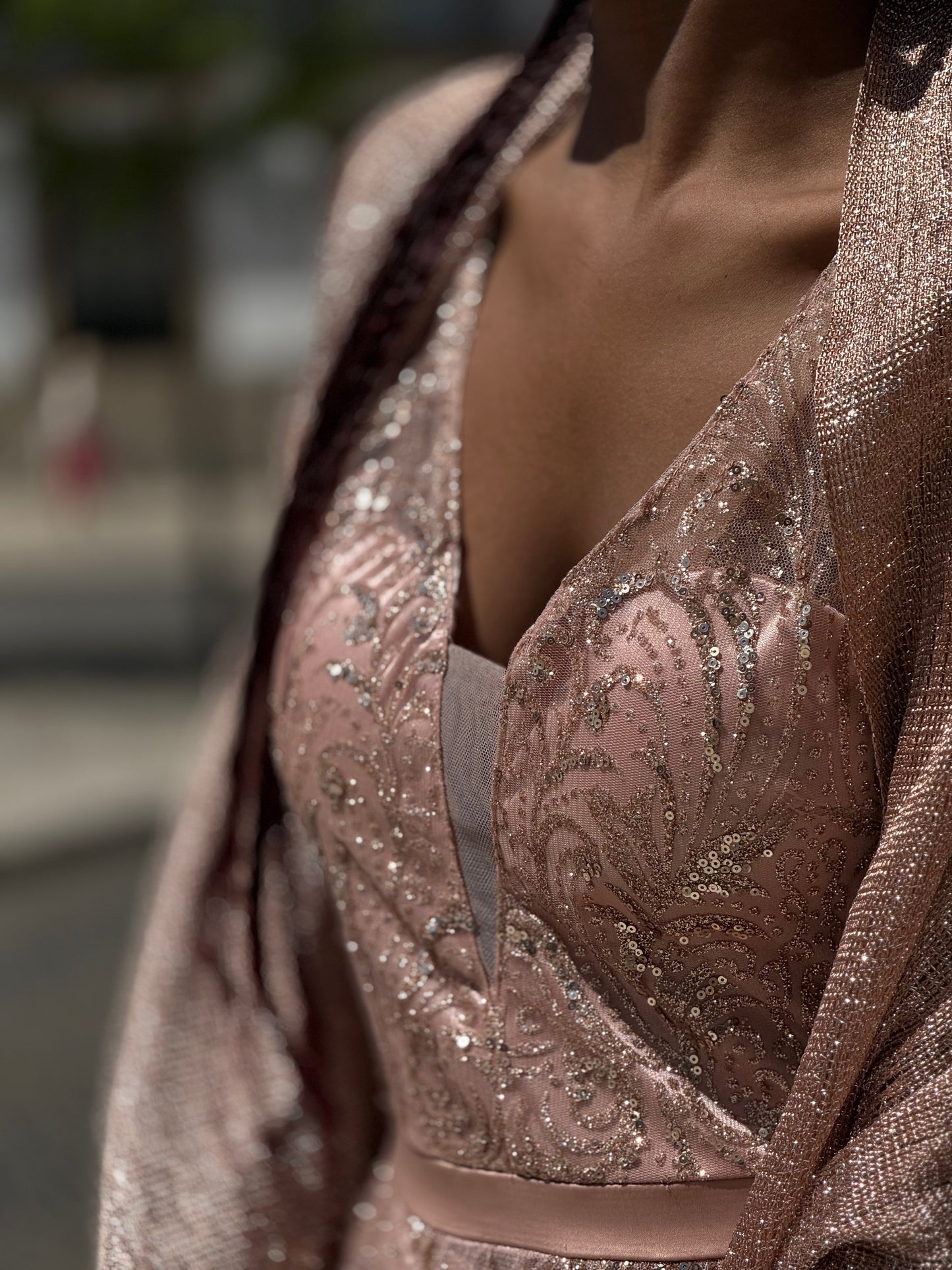 Vestido glitter