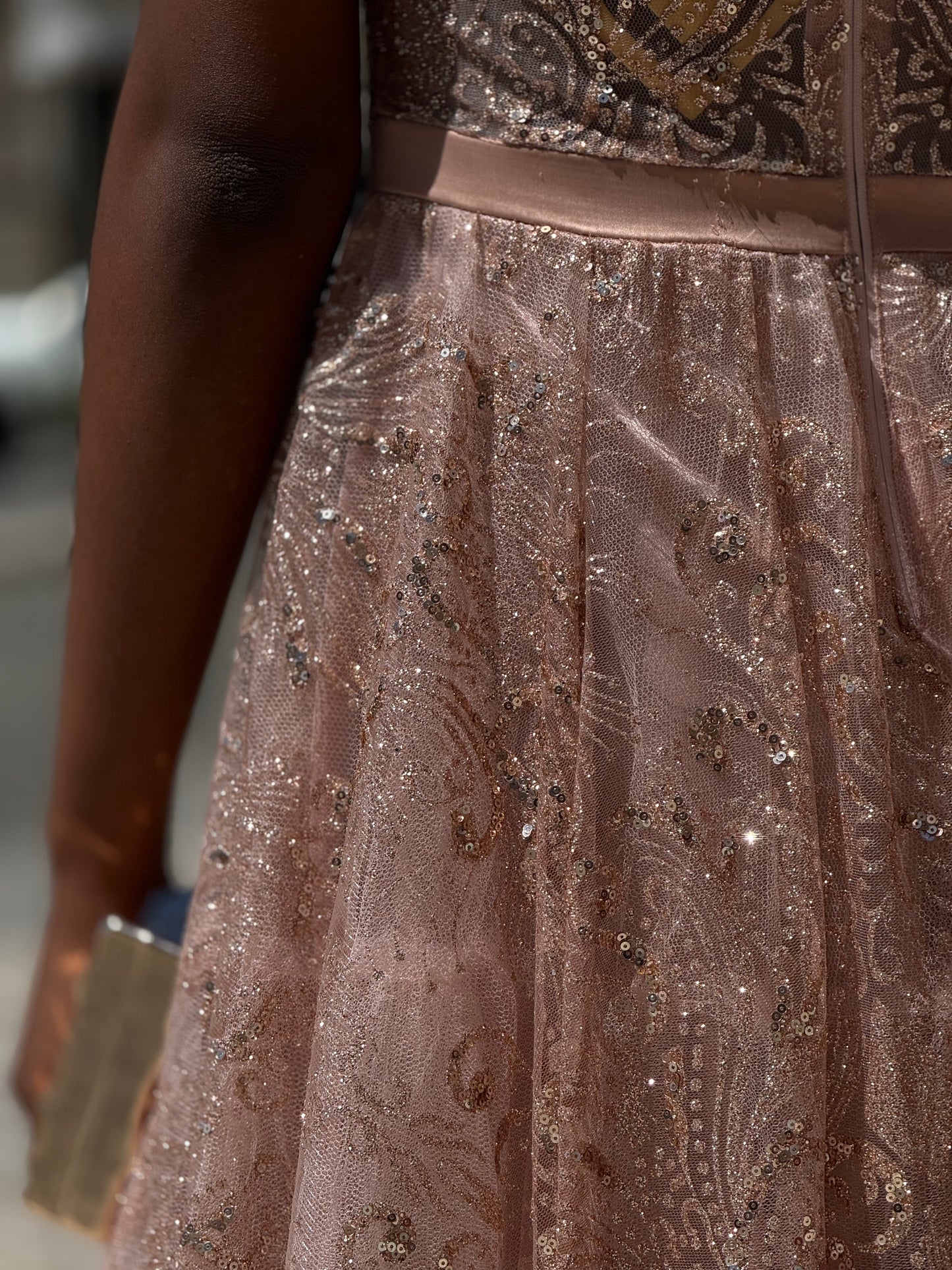 Vestido glitter