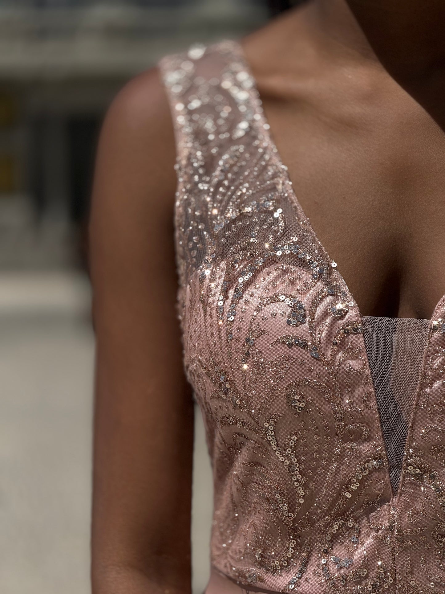 Vestido glitter