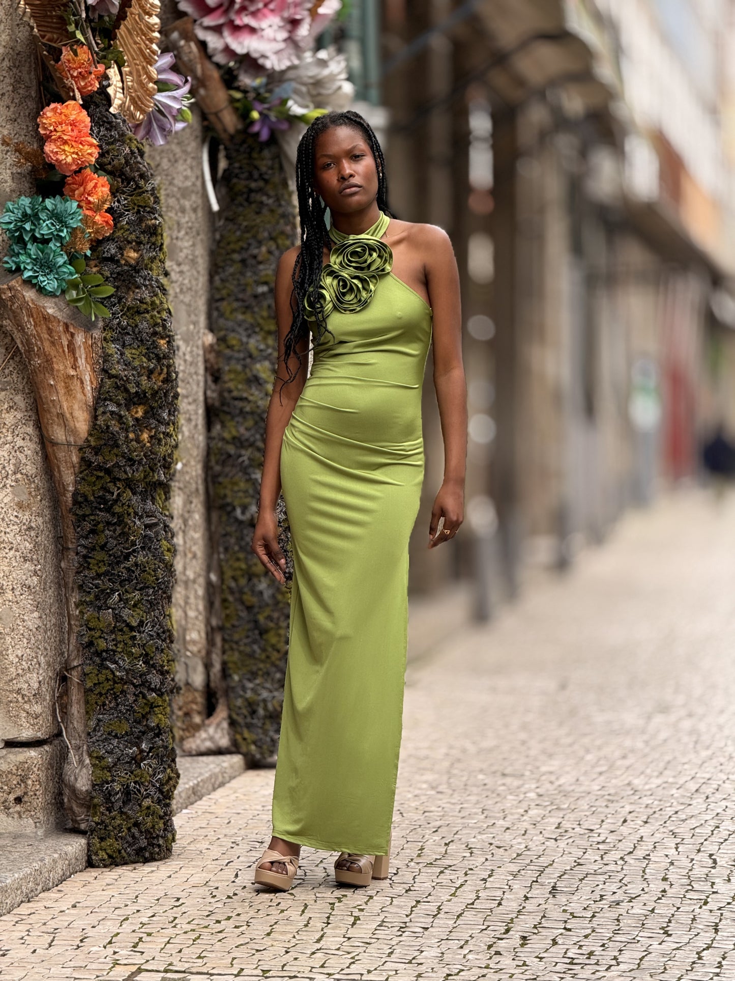 Vestido das rosas