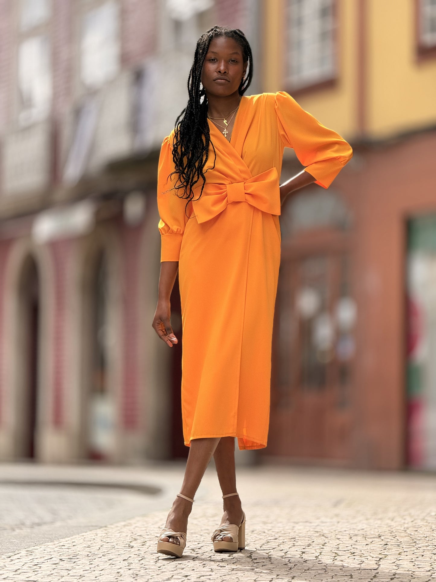 Vestido laço