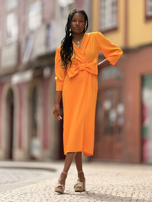 Vestido laço