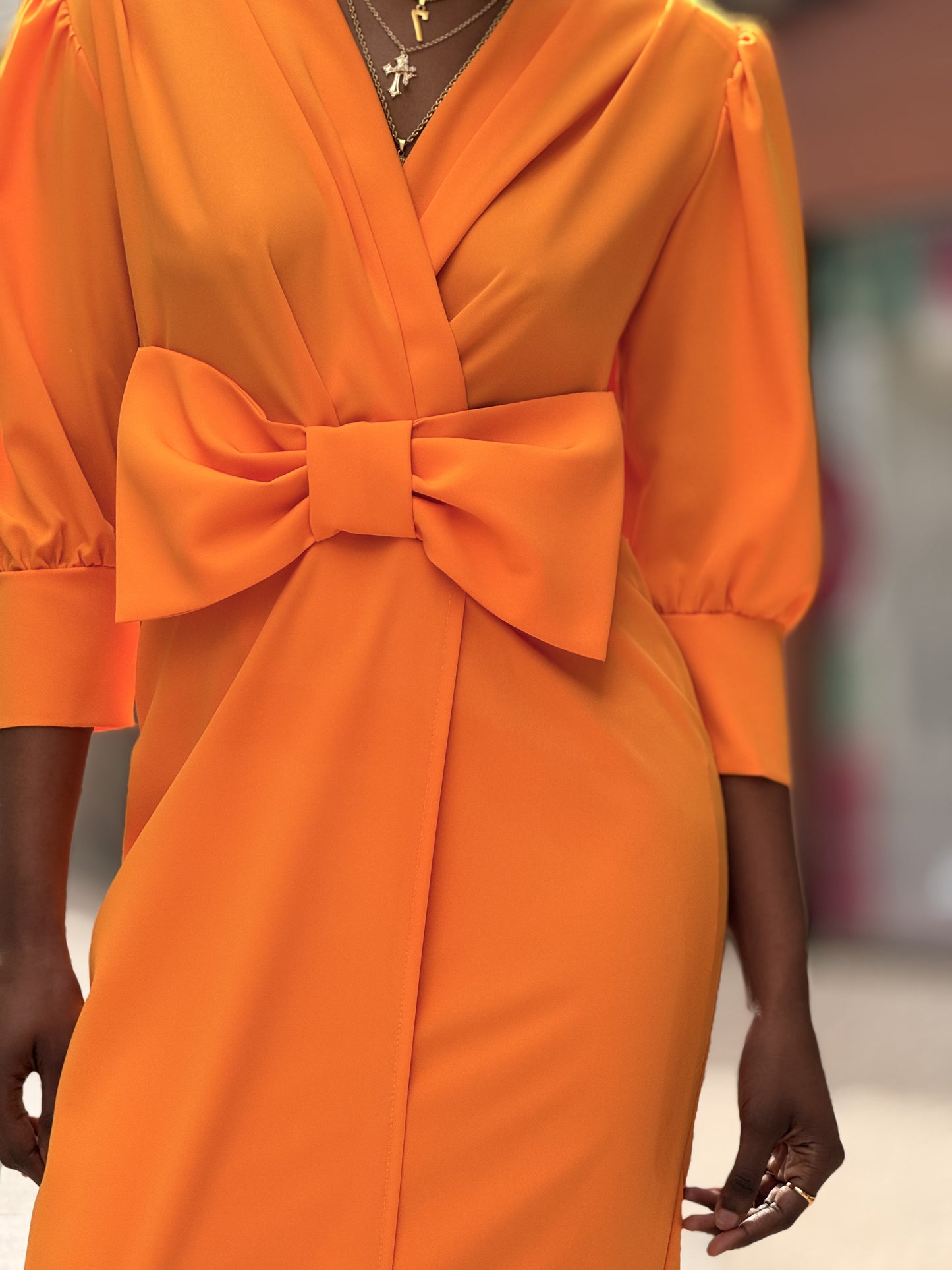 Vestido laço