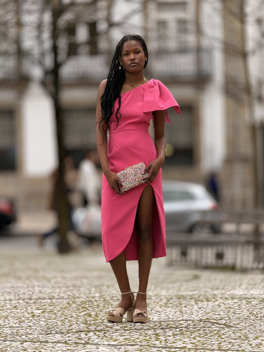 Vestido de laço