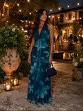 VESTIDO ESTAMPADO LONGO