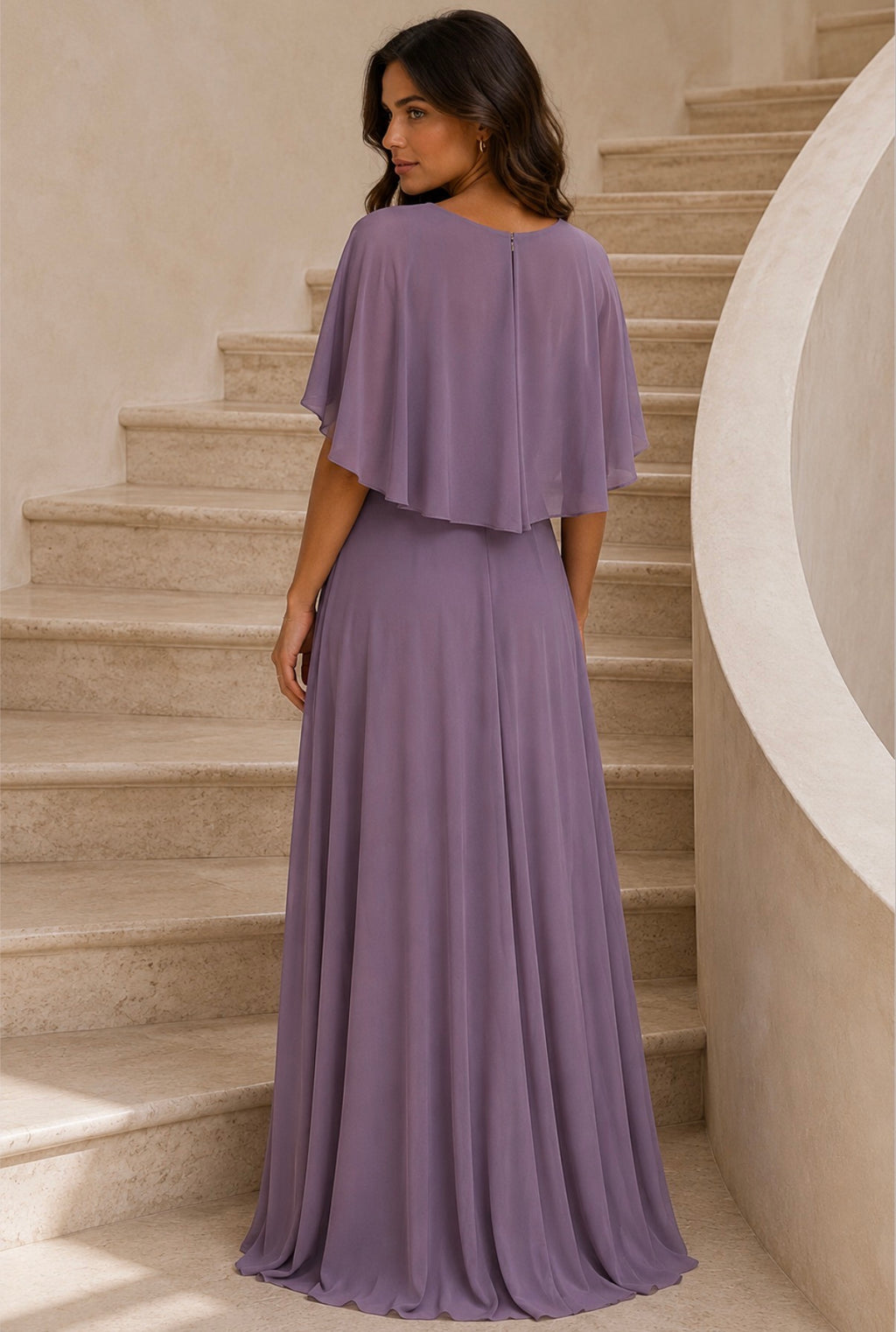 VESTIDO MALVA