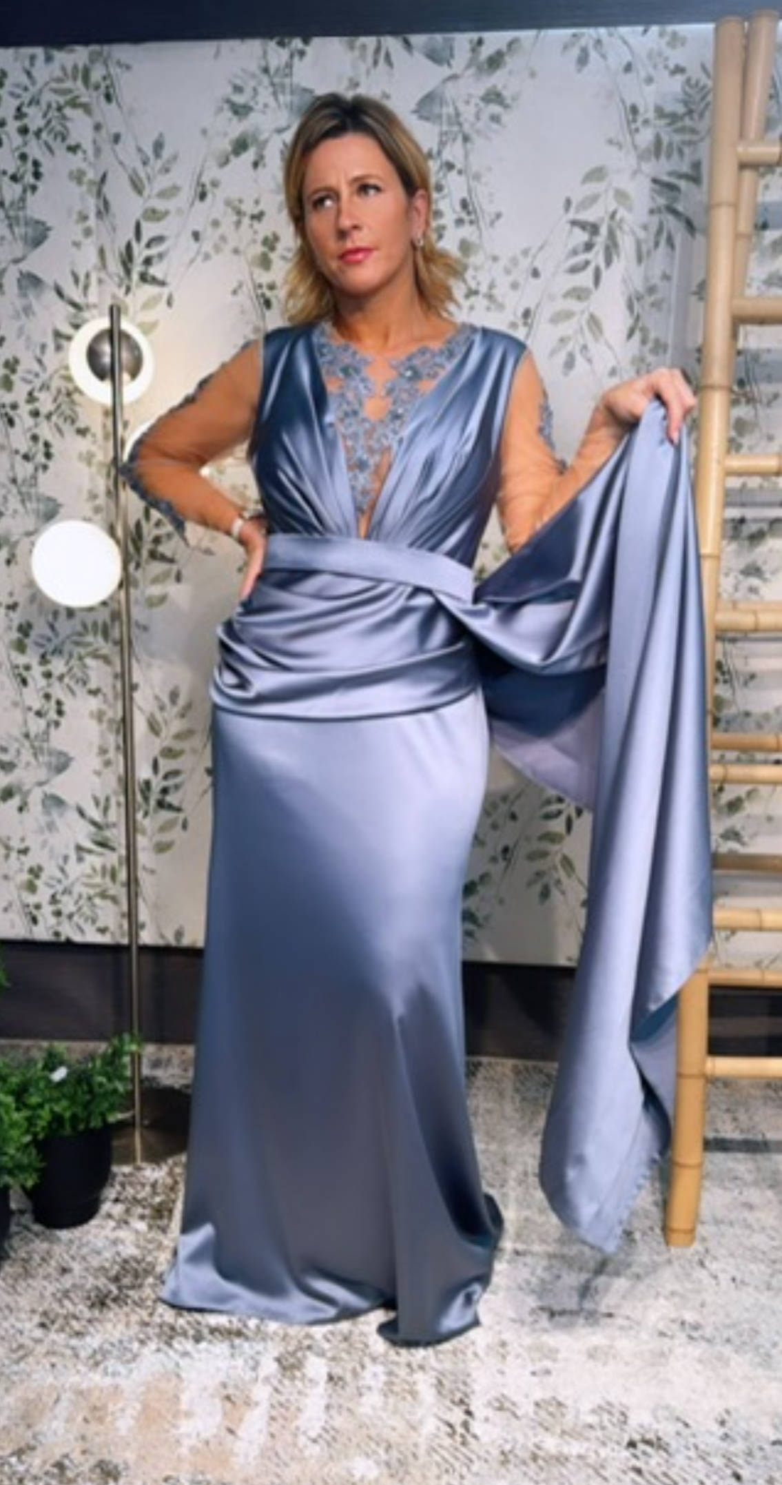 Vestido cetim