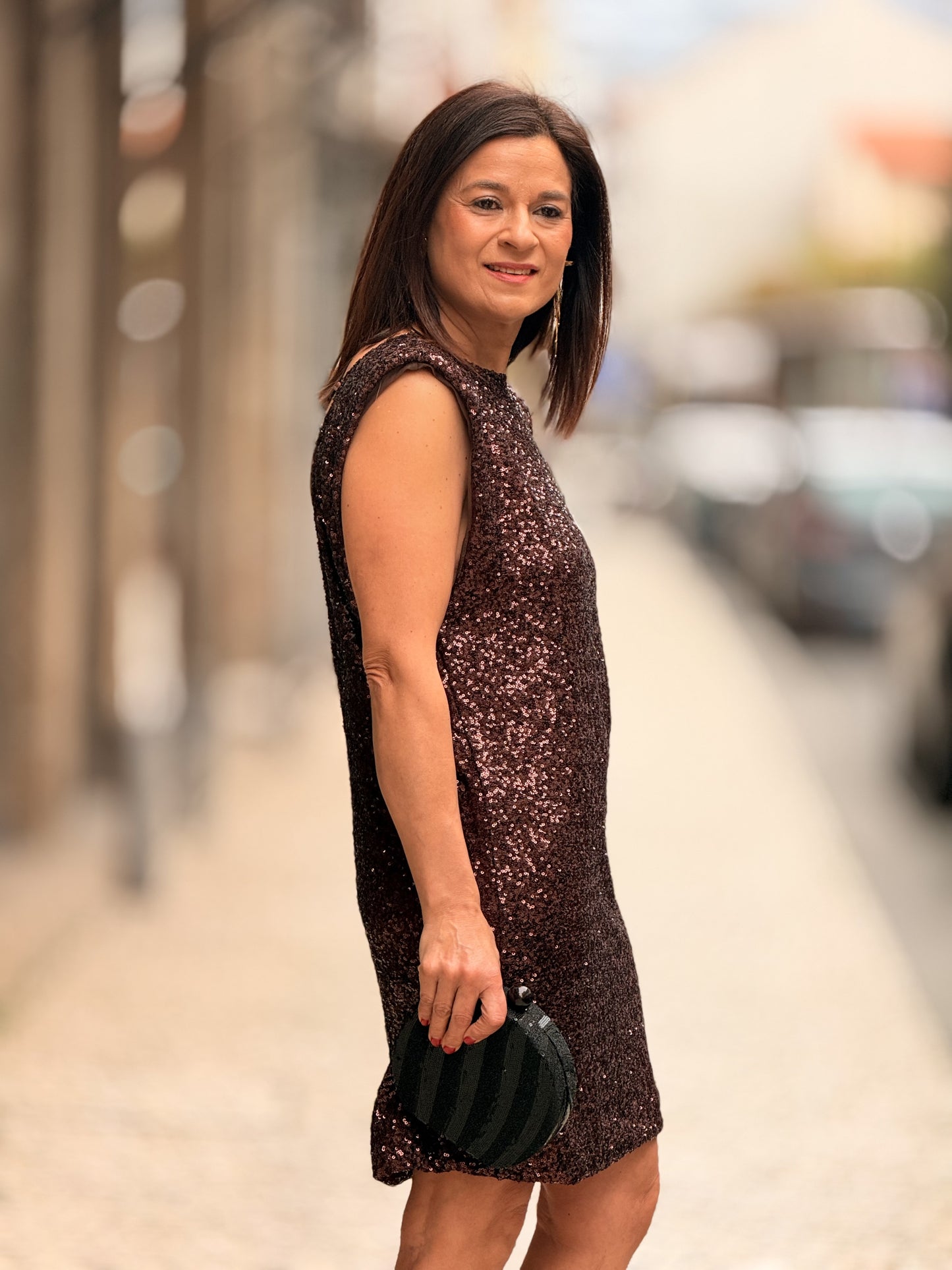 Vestido lantejoula