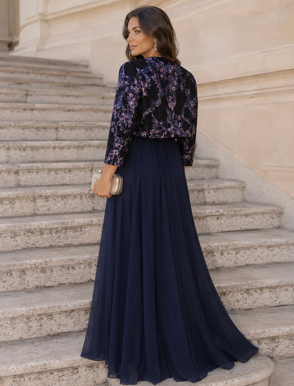 TAILLEUR AZUL MARINHO
