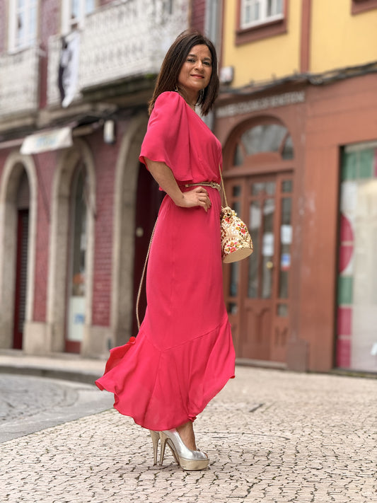 Vestido assimétrico