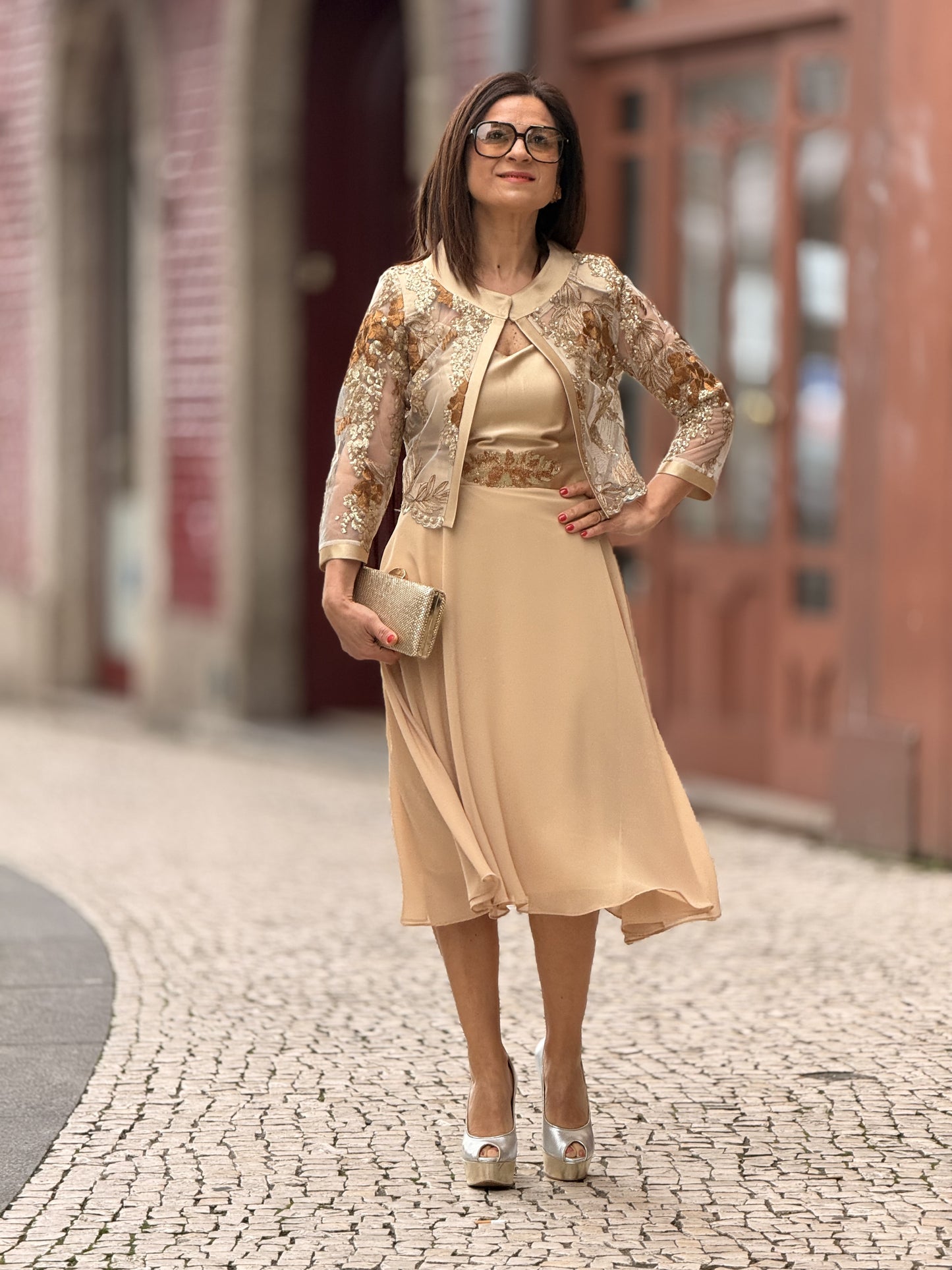 Conjunto bordado