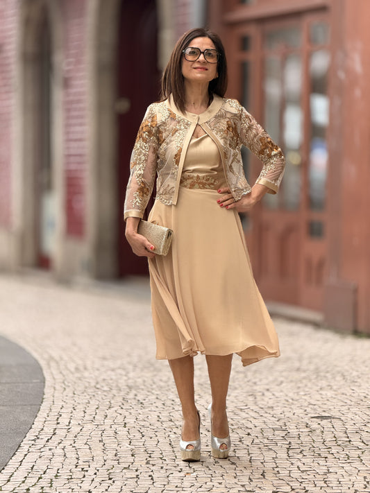 Conjunto bordado