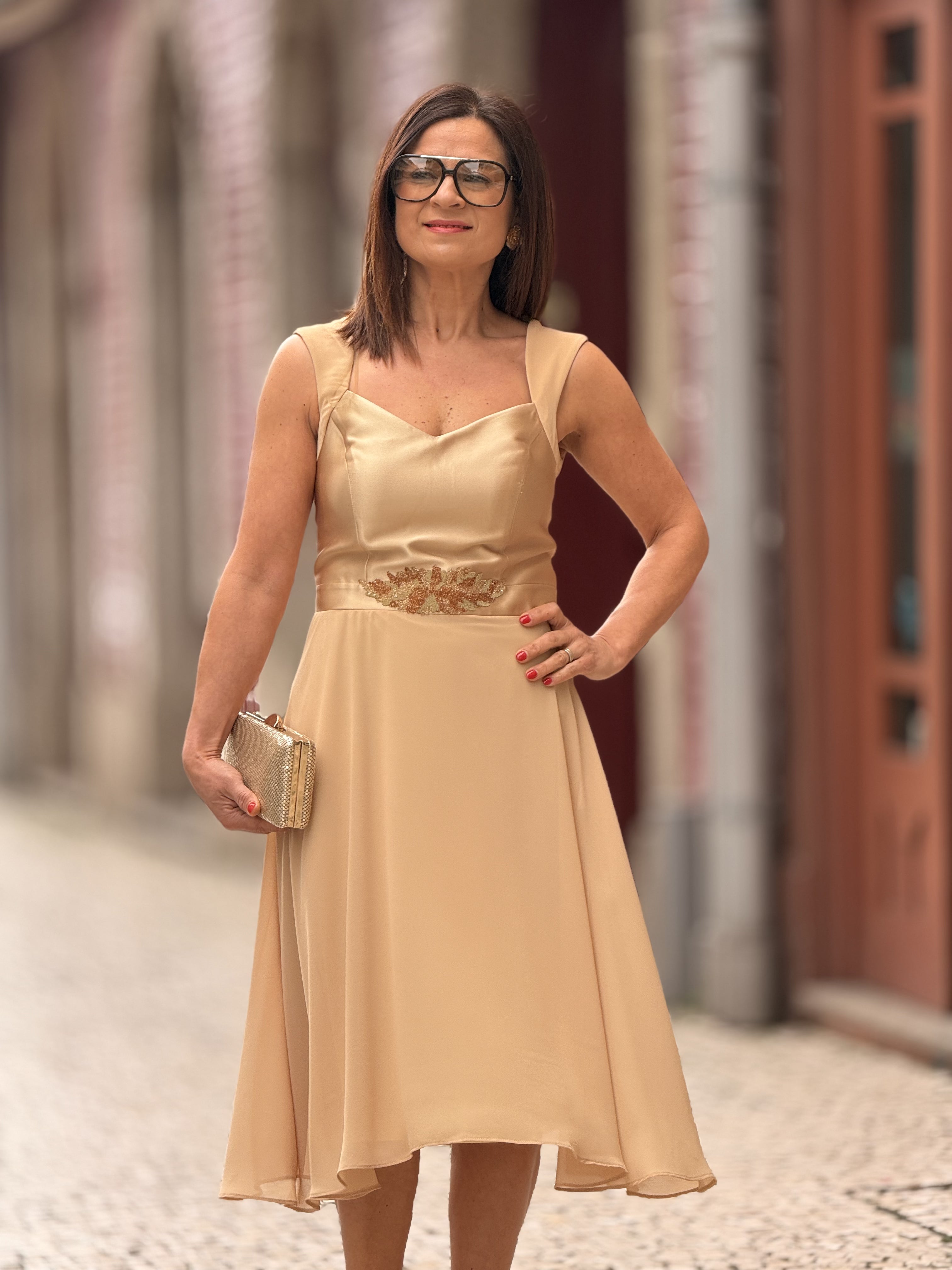 TAILLEUR BORDADO DOURADO