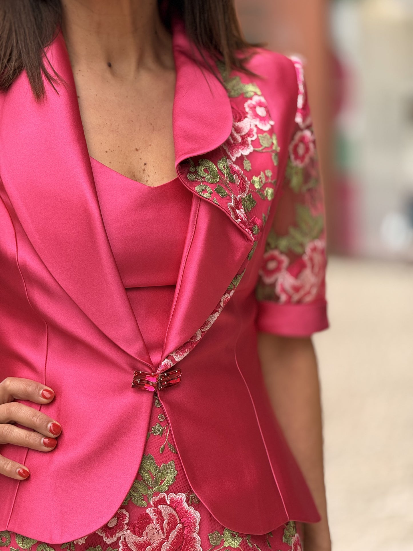 Conjunto bordado