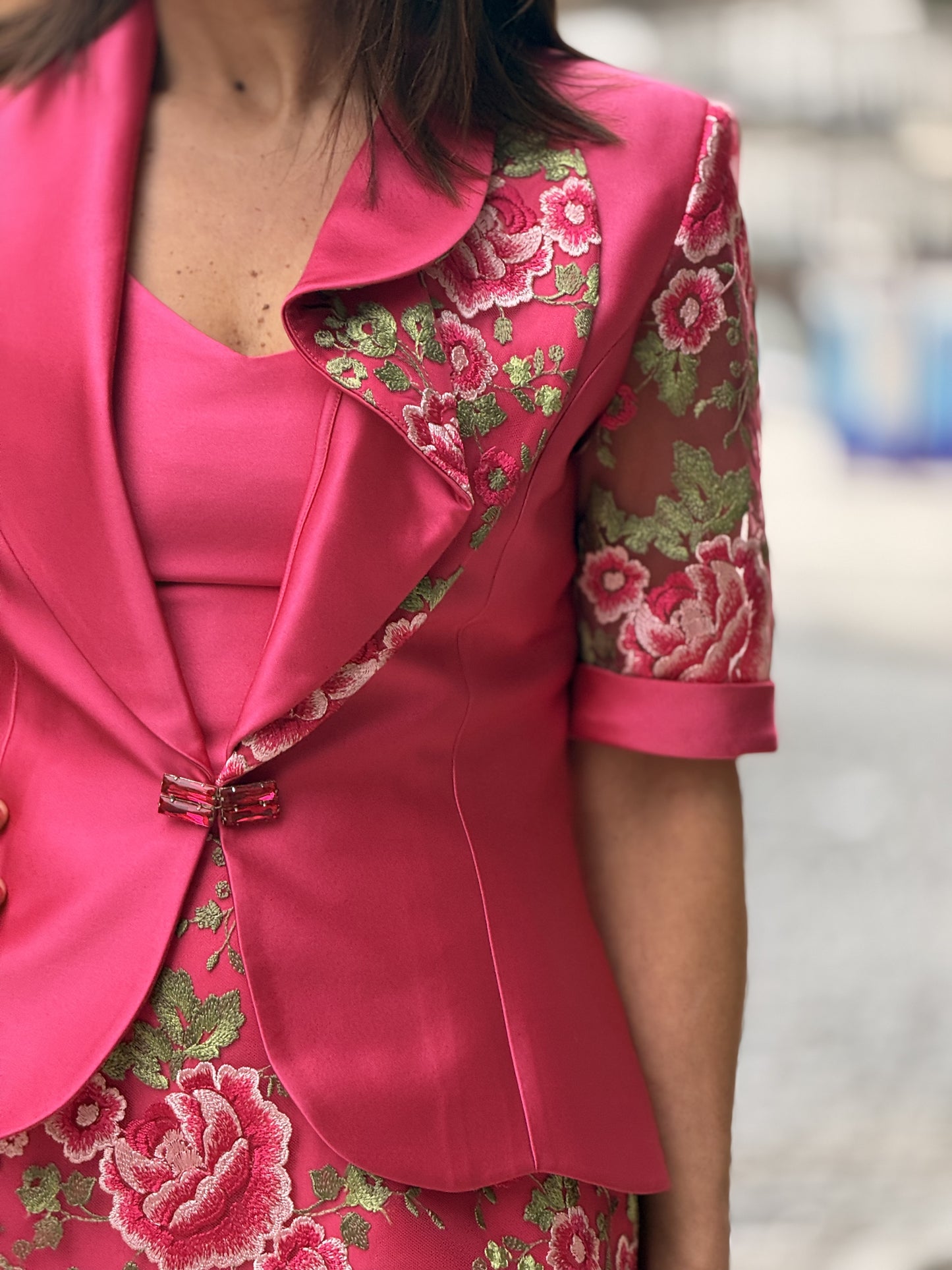 Conjunto bordado