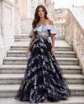 VESTIDO METALIZADO LILÁS