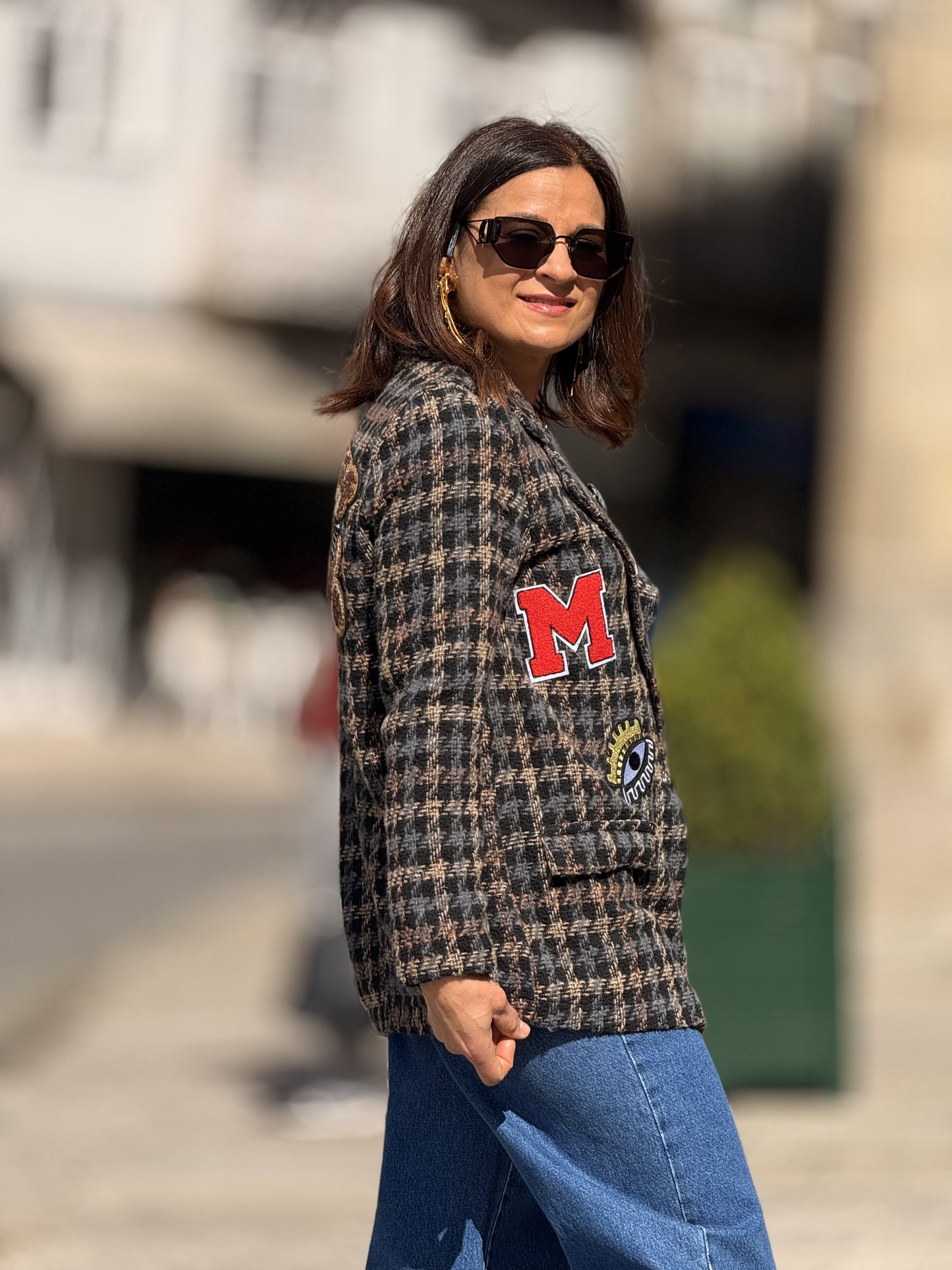 Blazer com bordados