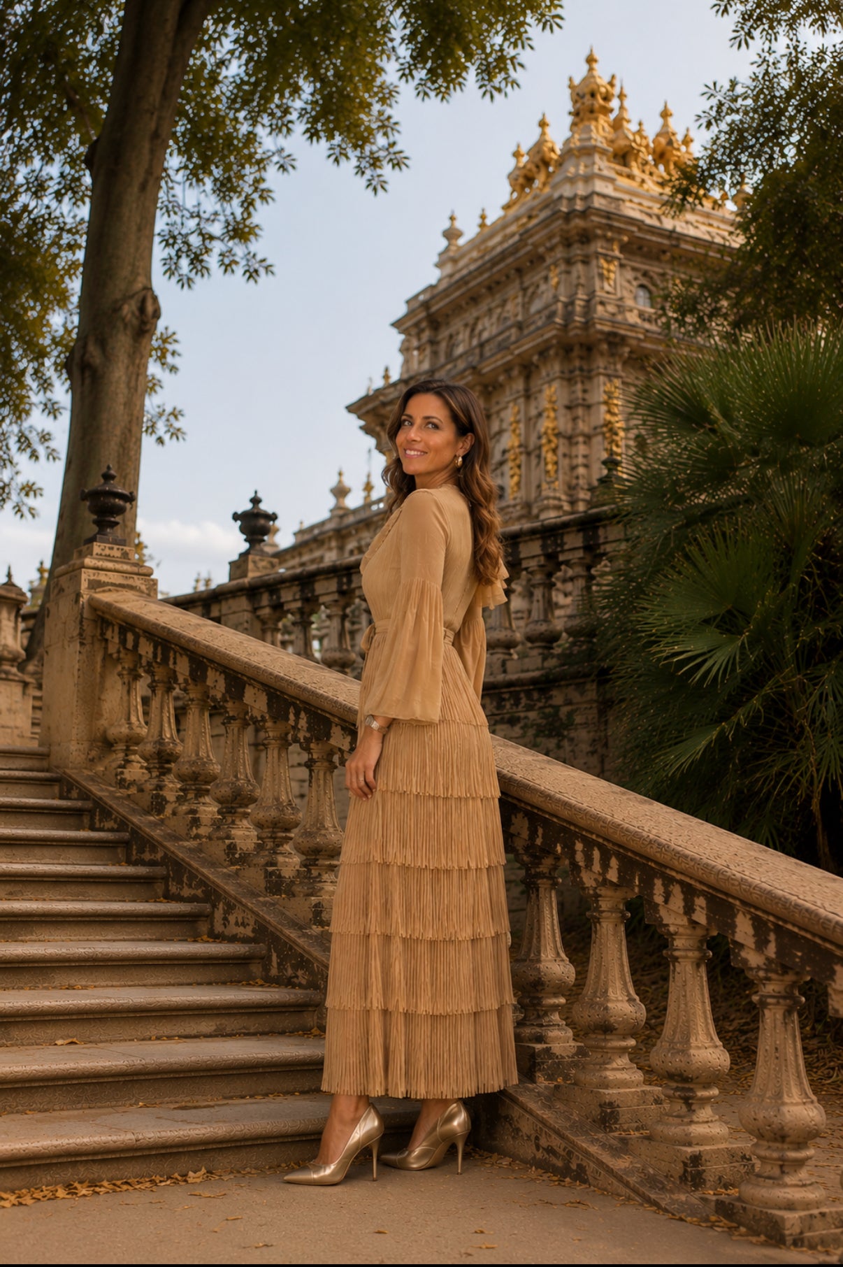 VESTIDOS PLISSADOS ELÁSTICOS