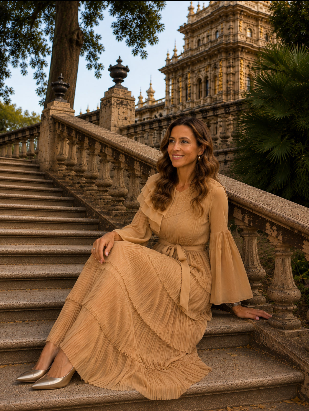 VESTIDOS PLISSADOS ELÁSTICOS