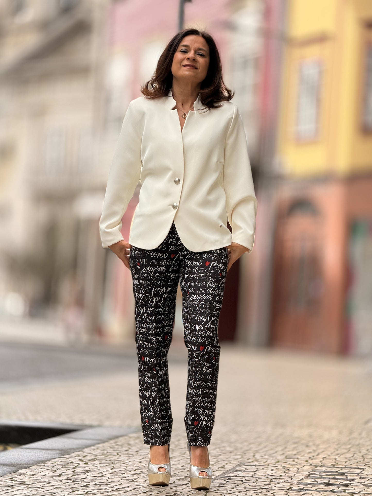 Calça letra SILVINA CAMPOS