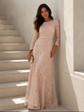 VESTIDO ROSA VELHO BRILHANTE