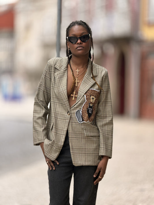 Blazer com bordados