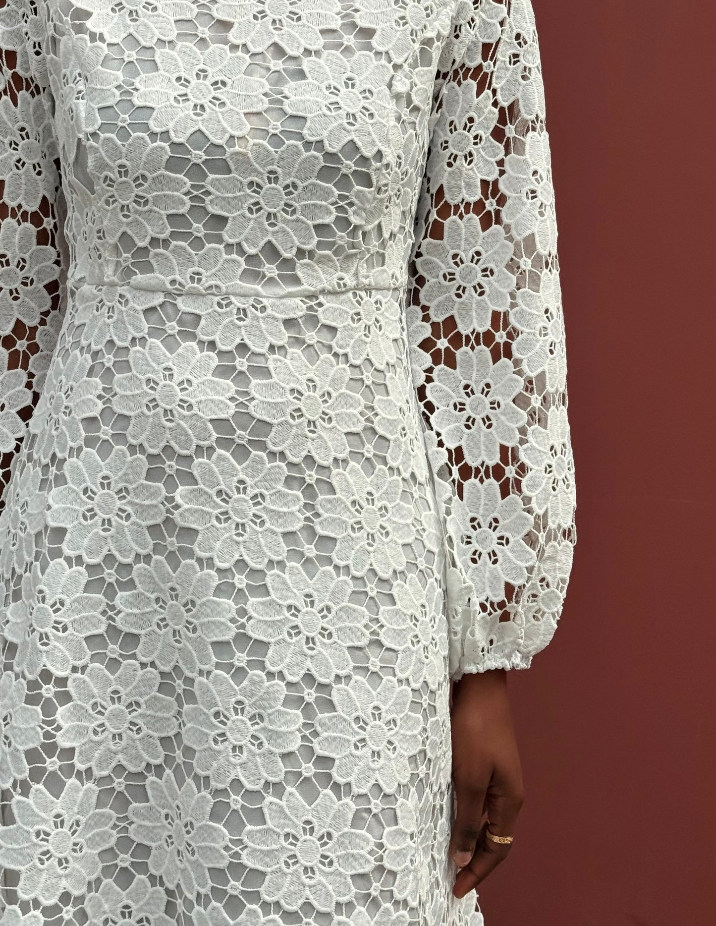 Vestido renda